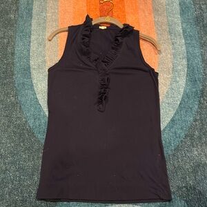 J. Crew Navy Sleeveless Top